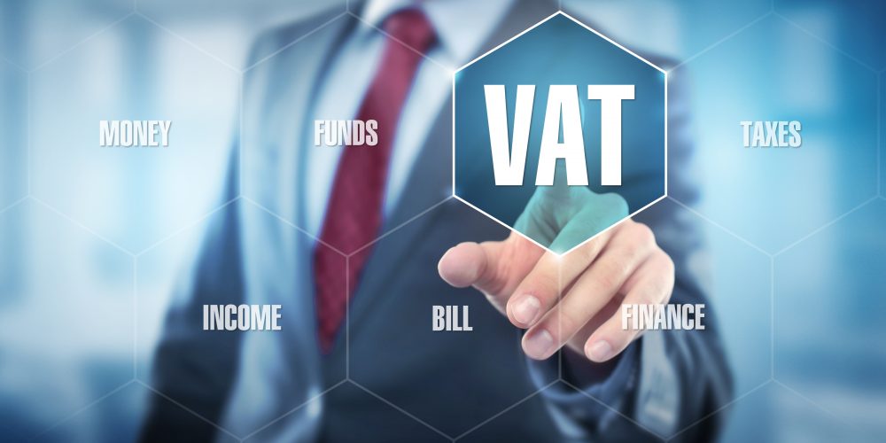 VAT / Man touching Screen VAT / Man touching Screen